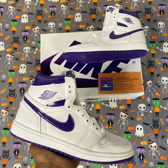 Jordan Shoes - Nike Air Jordan 1 High Court Purple (SOLD)